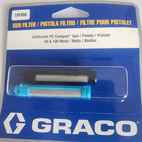 Graco Easy-Out Contractor PC Compact Gun Filter Twin Pack