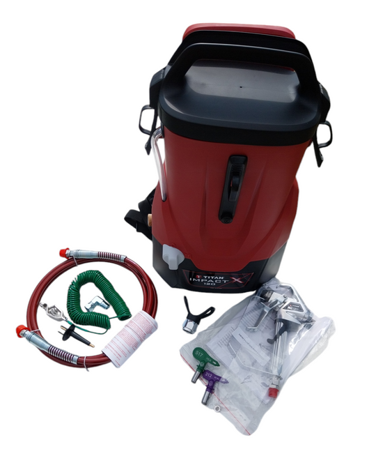 Titan Impact X 120 18 volt Mobile Airless Paint Sprayer.