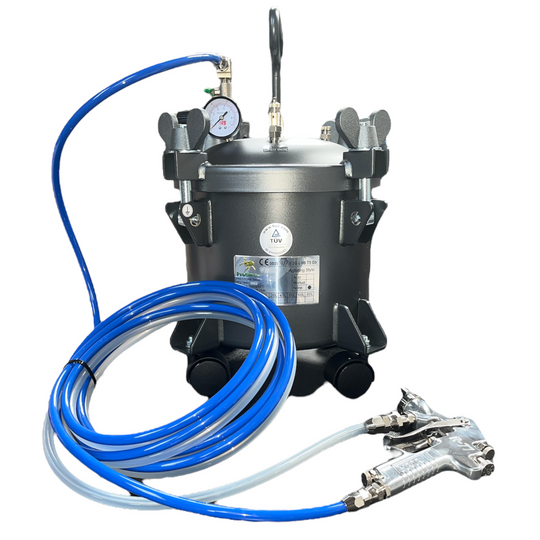 Airlesspro 10 Litre Paint Pressure Pot with Prona Gun