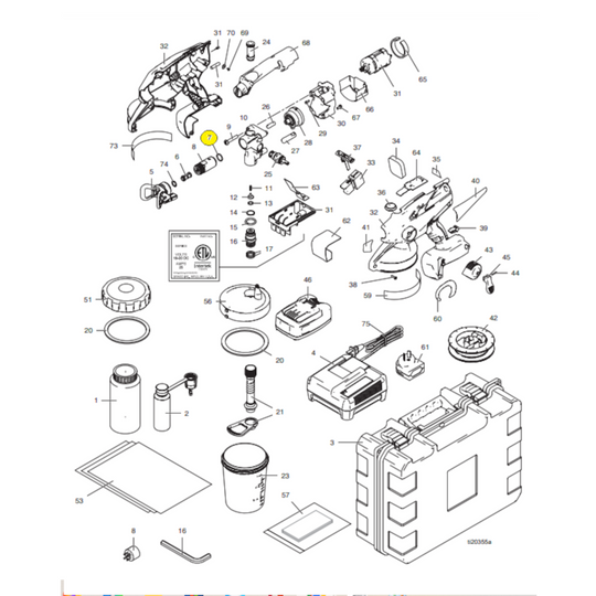 Graco Solvent O Ring - 16H933