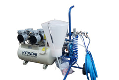 VS36 Diaphragm Pump And Compressor Package Low Pressure Fine Finish