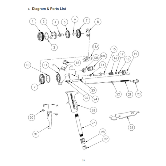 Apollo A7700 Gun Fan Adjustment Seal – A7509