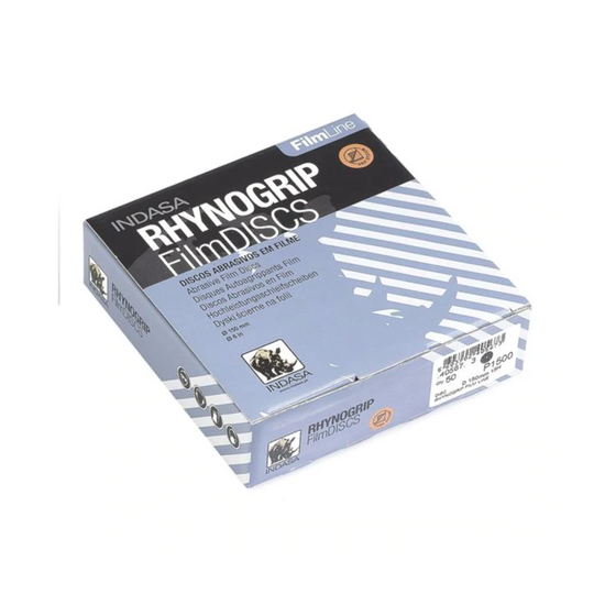 Indasa Rhynogrip Filmline Sanding Discs Hook & Loop 150MM