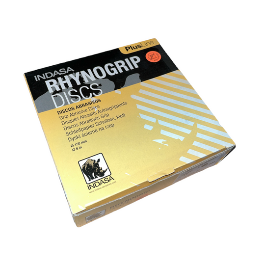 Indasa Rhynogrip Plusline Sanding Discs Hook & Loop 150MM 15 Hole