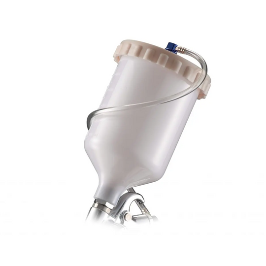 QTech 600cc Gravity Pot HVLP for Q75, Fuji, Apollo A7700 Turbine Guns